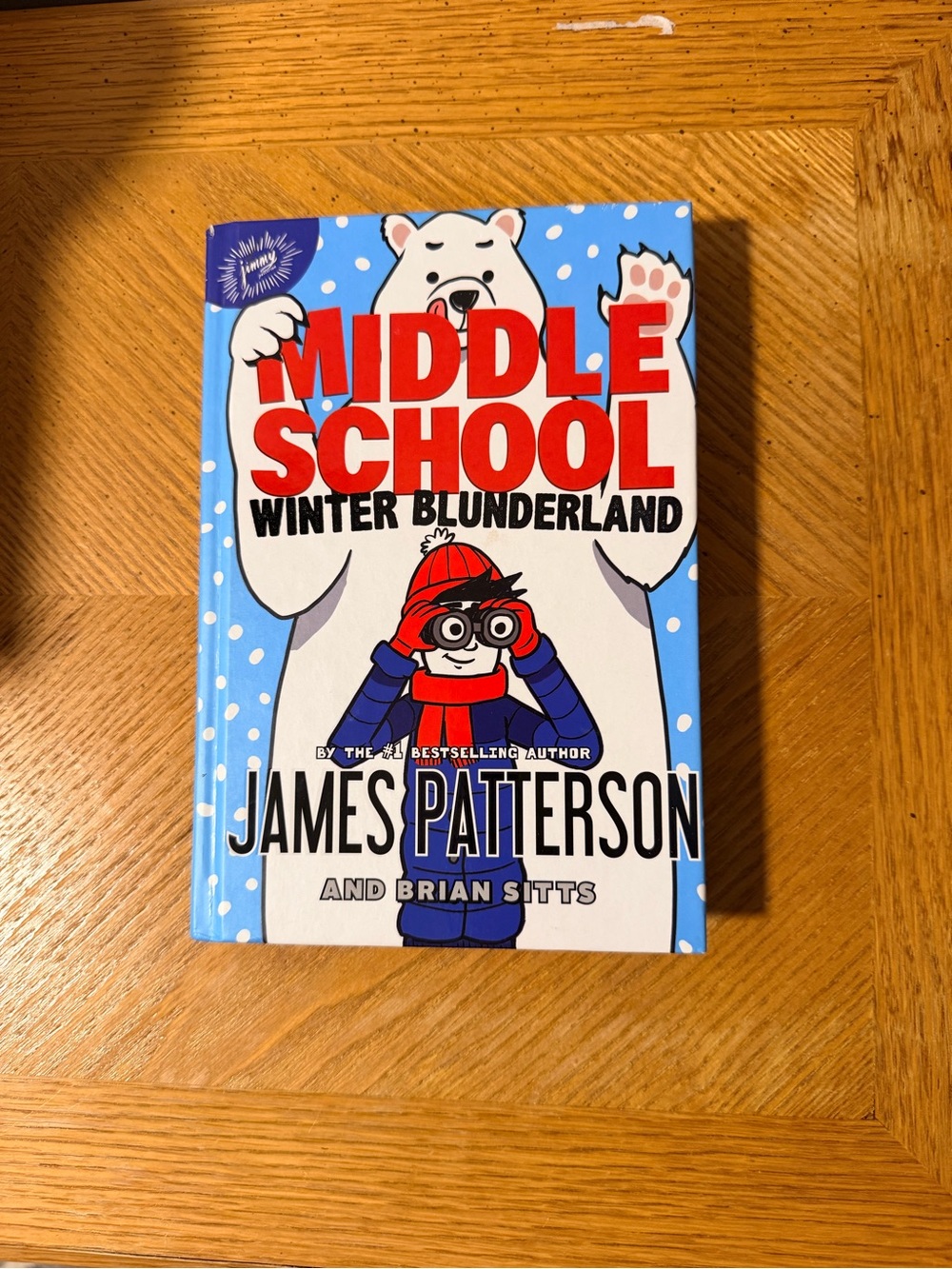 Middle School Winter Blunderland - Kids Hardcover Book james patterson